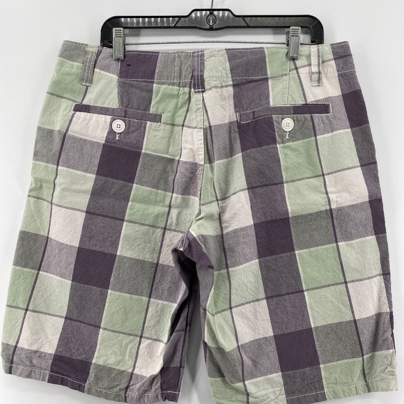 U2B Urban Basics Shorts Men's 34 Flat Front Pockets Zipper Button Closure - Picture 5 of 11